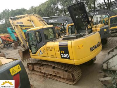 China 2012 Year 20T Used Komatsu Excavator PC200-7 0.8M3 Bucket Size 5km/H for sale