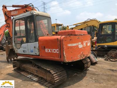 China Medium Size 10t Hitachi Crawler Excavator / Hitachi Ex100 Excavator 5300h Hour for sale