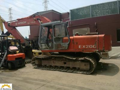 China Máquina escavadora usada de 20 toneladas de Hitachi da cor original com motor EX200-1 de Isuzu6BD1T à venda