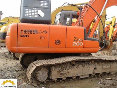 China Original Japan Hitachi 20 Ton Excavator , Used Hitachi Zaxis 200 Excavator ZX200-6 for sale