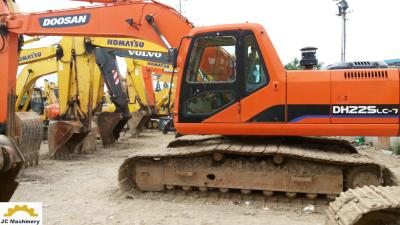 China Good Condition Used Doosan Excavator 22 Ton DH225 DH225-7 3620h Working Hour for sale