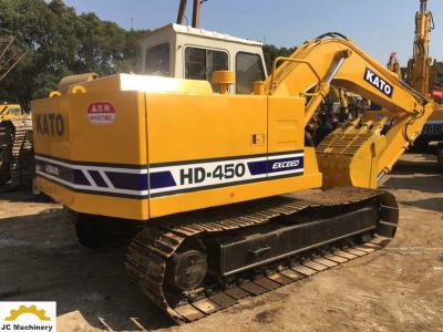 Chine le ³ Japon de 0.5m a utilisé l'excavatrice HD450-7, KATO mécanique HD450VII 12t de KATO d'excavatrice à vendre