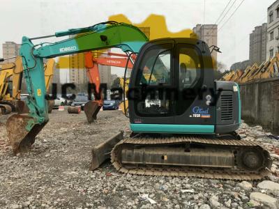 China 2014 Year Zero Tail Used Kobelco Excavator SK07 With Back - Fill Blade for sale