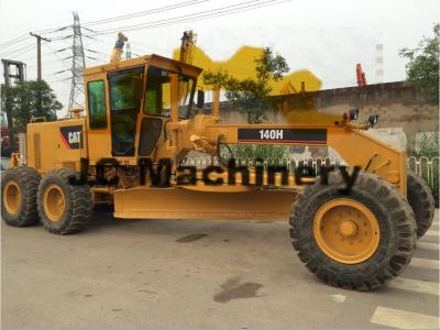 China CAT 140H Reconditioned / Used Motor Graders Equipment With A/C Optional for sale