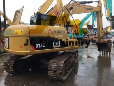China 12 toneladas utilizaron los excavadores 312C del CAT con la dislocación fuerte del motor 4.3L de Caterpillar en venta