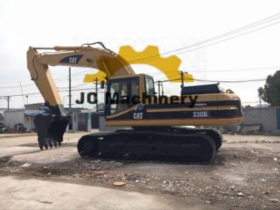 China Heavy Duty 30T Used CAT Excavators 330BL With Breaker Line 4.6km/H Travel Speed for sale