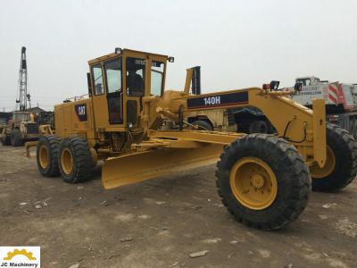 China 123 Kw Used CAT Motor Grader , 140H Second Hand Grader Low Working Hours for sale