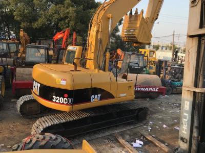 China 2009 Year Used CAT 320c Excavator 600mm Shoe Size 20000kg Operate Weight for sale