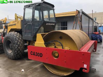 China Wind Cooling Second Hand Road Roller Good Condition Dynapac CA30D Compactor for sale