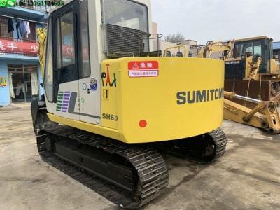 China 6 Ton Operate Weight Used Excavator Machine 400mm Shoe Size 0.3m³ Bucket Size for sale
