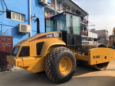 China 20T Caterpillar Second Hand Road Roller CA683E Cat Compactor for sale
