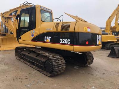 China CAT usado importado del excavador 320C de la correa eslabonada de Caterpillar en venta
