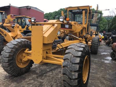 China 6 Cylinders Used Motor Graders Caterpillar 140H With Ripper for sale