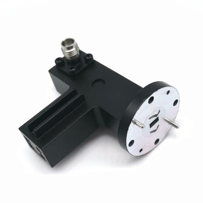 China 47-52GHz Spray Paint Black Waveguide Low Pass Filter & Isolation Components for sale