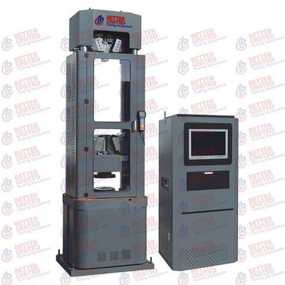 China Electro máquina de prueba serva hidráulica del universal 1000KN para el Rebar de acero del filamento en venta