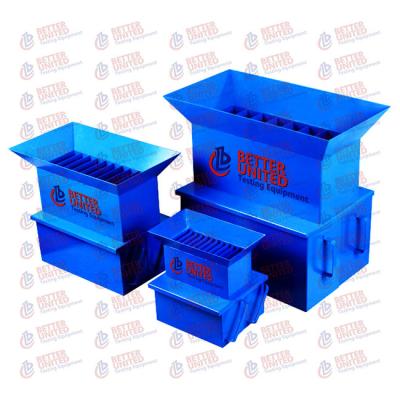 China Stainless Or Steel Painted Riffle Boxes Sample Dividers Soil Testing Equipment for sale