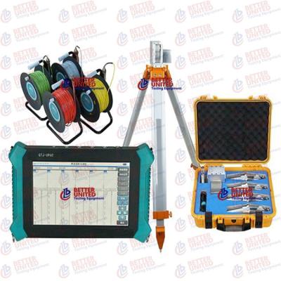China Four Channels Cross Hole Ultrasonic Tester Ndt Testing Instruments ASTM D6760-02 for sale