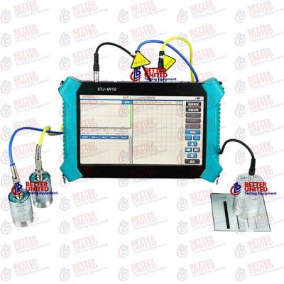 China One Channels  ASTM D6760-02 Cross Hole Ultrasonic Monitor With Touch Screen for sale