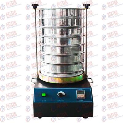 China 0.25mm-3mm dia Vibrating Aggregate Sieve Shaker for sale