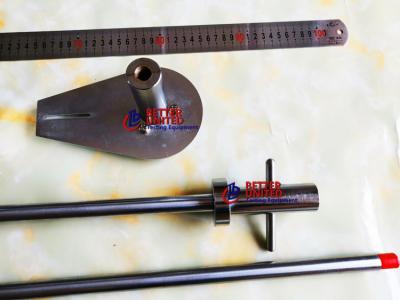 China 575mm Drop Manual Dynamic Penetrometer Test 30  60 90 Degree Cone à venda