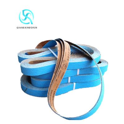 China Deerfos PZ533  100 x 915 mm Zirconia Grain Abrasive Dry Sanding belt for polishing for sale