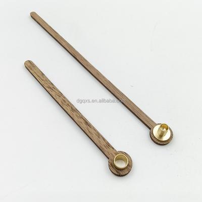 China North American black walnut wood clock needle wooden clock hand DIY clock accessories for sale