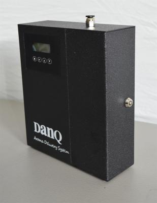 China Black HVAC Scent Diffuser Machine Electric Perfume Diffuser 200m3 DC12V 5W for sale