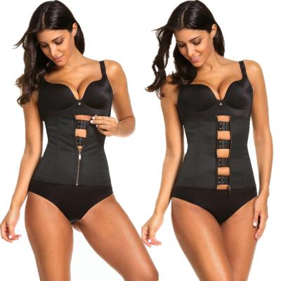 China Women Slimming Shapwear Latex Waist Trainer Corset with Zipper for sale