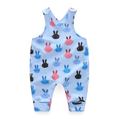 China Summer Newborn Baby Short Sleeve Rompers Baby Clothes Sleeveless Summer for sale