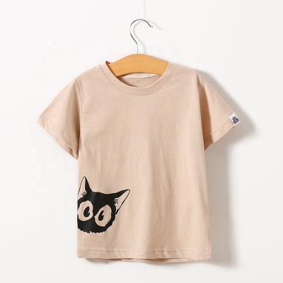 China Wholesale-Summer Infant Baby Animal Design Newborn Baby Breathable Warm Shirt Sale Baby T-shirt Short Sleeves T-shirt à venda