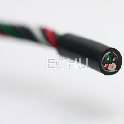 China Round Cable for Electrical Apparatus RVV 6Cx1.0sqmm with CE certificate in Grey Color for sale