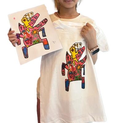 Chine Vêtements résistants au frottement T-shirt Dtf Autocollant en papier de transfert thermique avec conception personnalisable à vendre