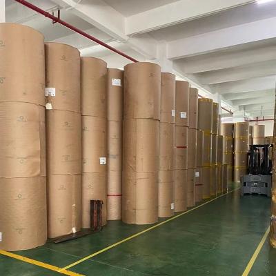 China Envase de alimentos Papel para hornear de pergamino recubierto de silicona Jumbo Roll con pulpa de madera en venta