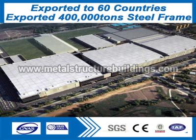 China Marco de acero prefabricado de Sistema de las estructuras de acero de la galvanización de la inmersión caliente ISO9001 en venta