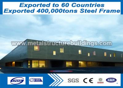 China Steel Pipe Structures Steel Metal Buildings Wind Resistance Sale To Romania for sale