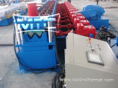 China 2-Wave Highway Guardrail Roll Forming Machine for sale