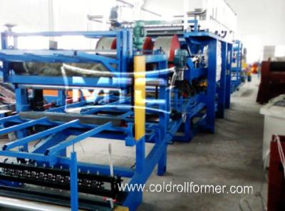 China EPS/Rockwool Insulated Sandwich Panel Production Line for sale