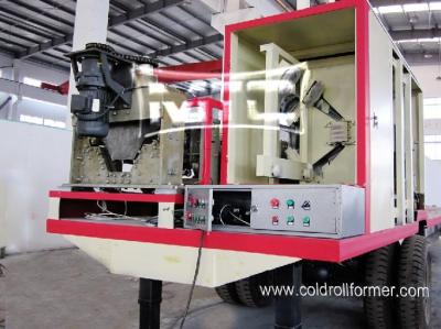 China Curving Roof Panel Roll Forming Machine Shanghai for sale