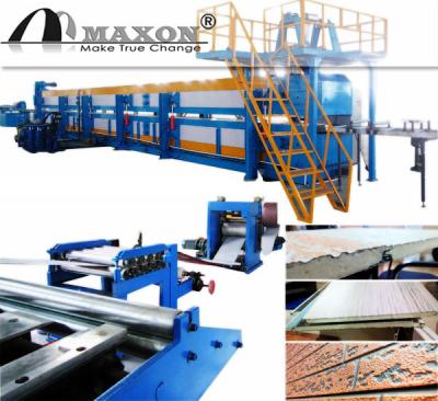 China Engraved Metal Thermal Insulated Wall Panel Machine Line for sale