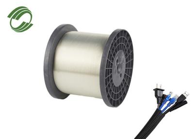 China PET Industrial Polyester Yarn For Braided Expandable Sleeving 0.1mm-0.68mm for sale