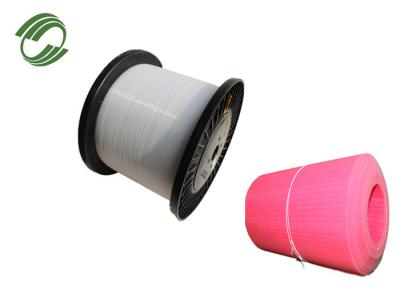 China 0.3mm 0.5mm Spiral Dry Belt Polyester Monofilament Yarn Heat Setting Stable for sale