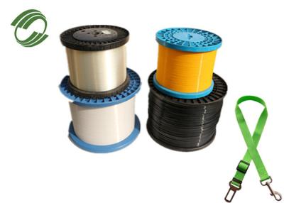 China Yellow Green Blue PET Colored Monofilament 20-40 CN/Dtex Durable Anti Wrinkle for sale