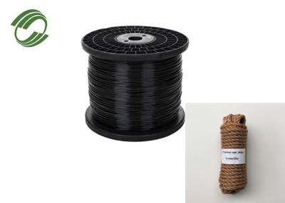 China 0.5mm 1mm HDPE Einzelfaden-Garn-schwarzer Einzelfaden für umsponnenes Seil zu verkaufen