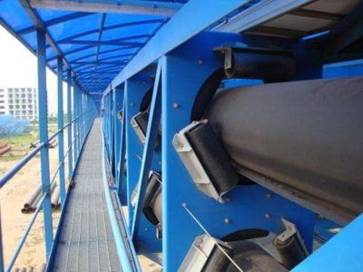China PIPE Conveyor Belt Making PE Fabrics Good Softness 80-220cm Width Range for sale