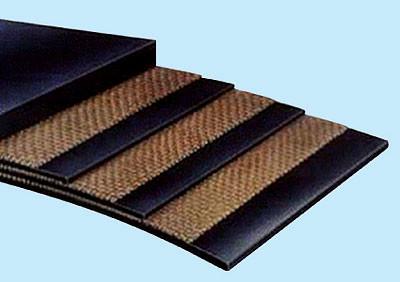China Customized Size EN Conveyor Belt Fabric Low Elongation Plain / Twill Style for sale