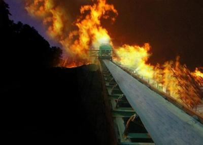 Chine Bande de conveyeur ondulée résistante au feu de paroi latérale pour l'industrie de textile/bâtiment à vendre