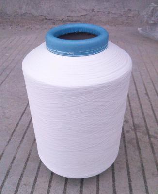 China Industrial 100% Polyester Twine Yarn Dope Dyed / Raw White For Marine Rope for sale