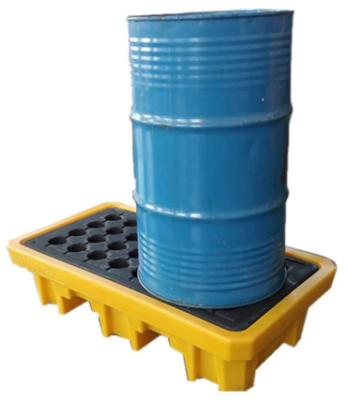 China Iso Oil Drum Spill Containment Pallet Deck IBC Spill Pallet 43-200L Sump for sale