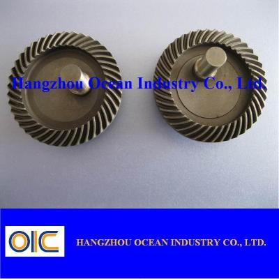 China M1 M1.5 Transmission Mini Spiral Bevel Gear With Case Harden for sale