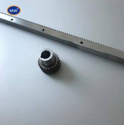 China CNC Machine Galvanized Steel Spur Helical Gear Rack for Engraving Machine en venta